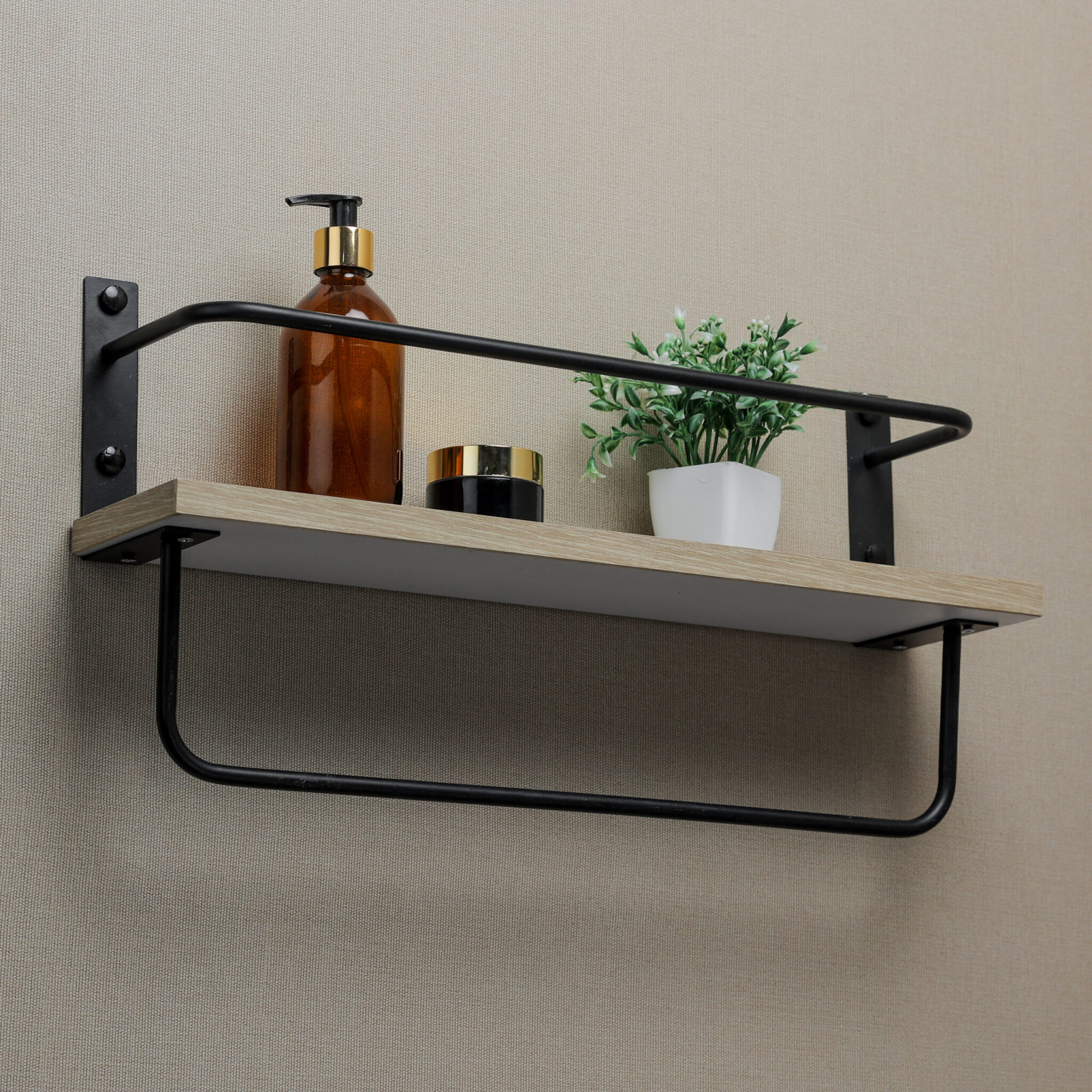 marco safwat photography-19 Wooden Bathroom Shelf - Image 1