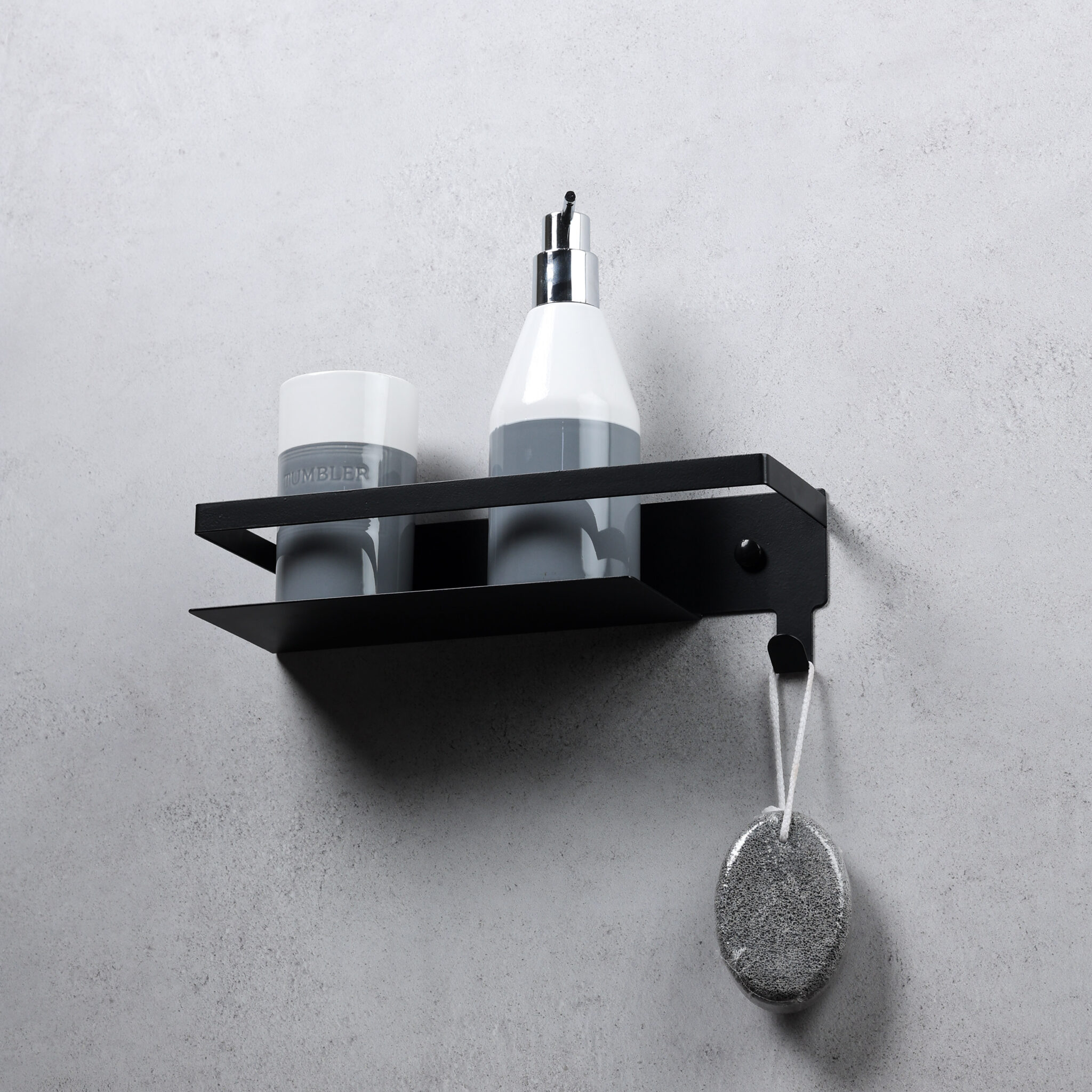 marco safwat photography-32 Bathroom Shelf With Hook - Image 1