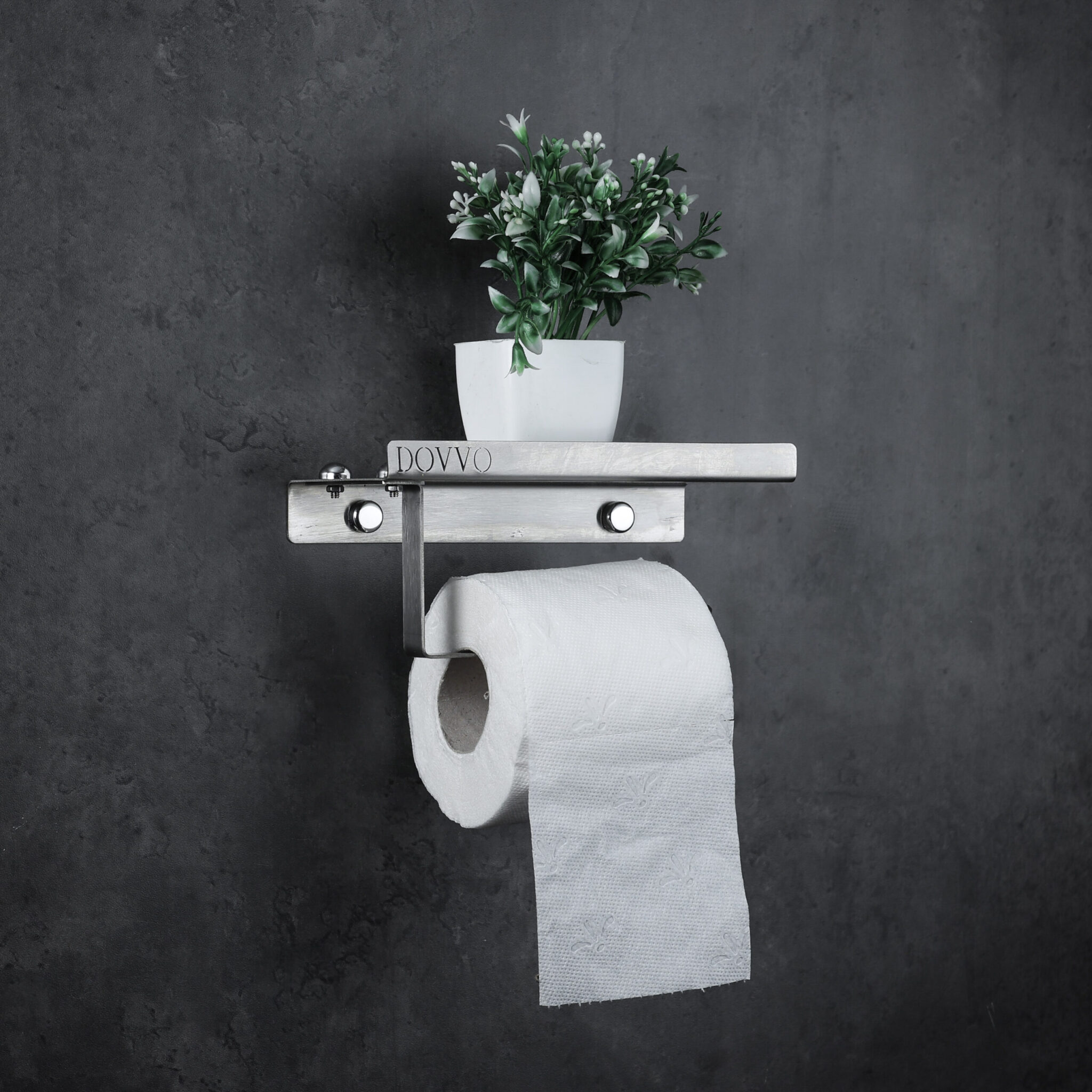 marco safwat photography-54 Silver Tissue Shelf Holder - Image 1